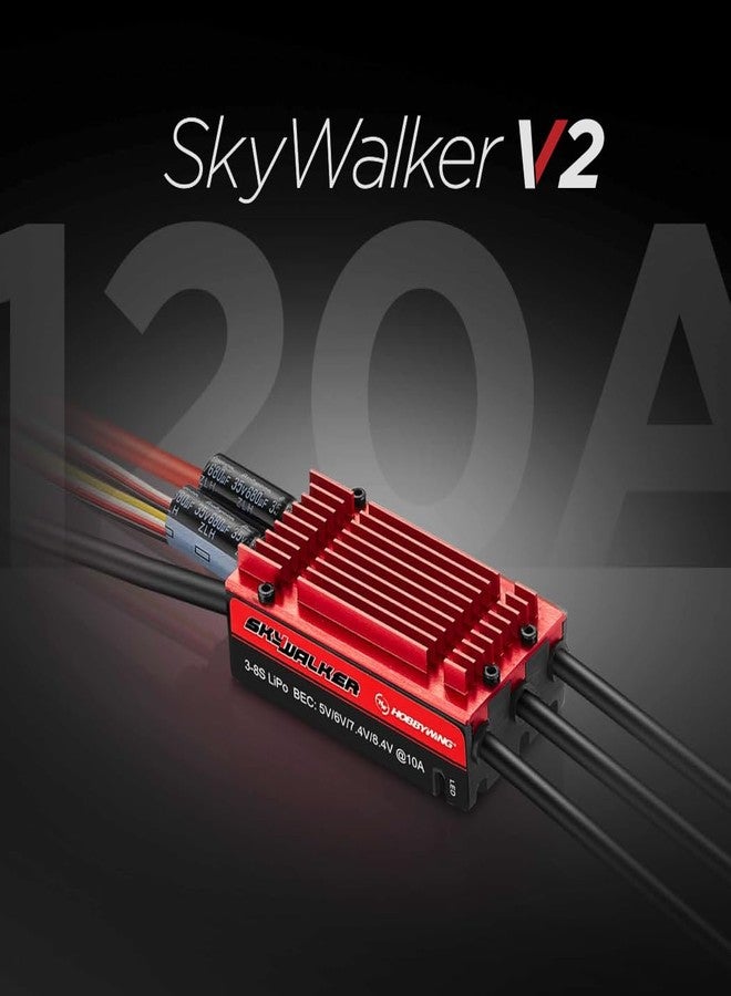 هوبي وينج وحدة التحكم الإلكترونية HOBBYWING Skywalker 120A 8S V2 - Image 3